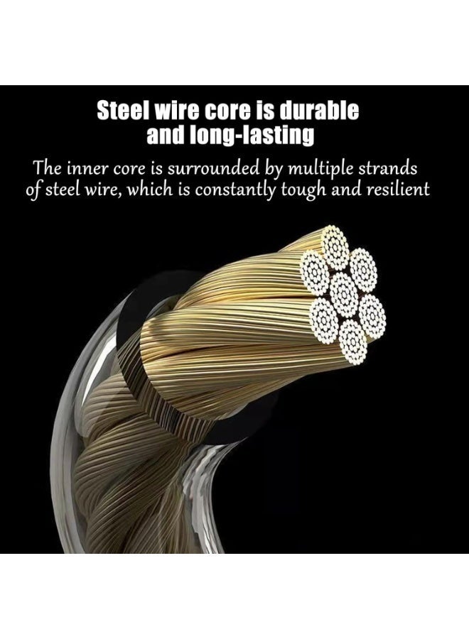 Jump rope with weight bar - Professional jump rope, sports rope, boxing rope, ideal for jumping - Suitable for adults - Easily adjustable length (Multi-color) - Image 3