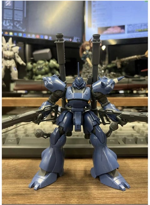 Gundam HG Attack Free Heresy Jim Spartan Mark Rabbit MK-II Riding Model Mecha Assembled Toy-Color:089-STAR-Jingbaofan-Water Paste