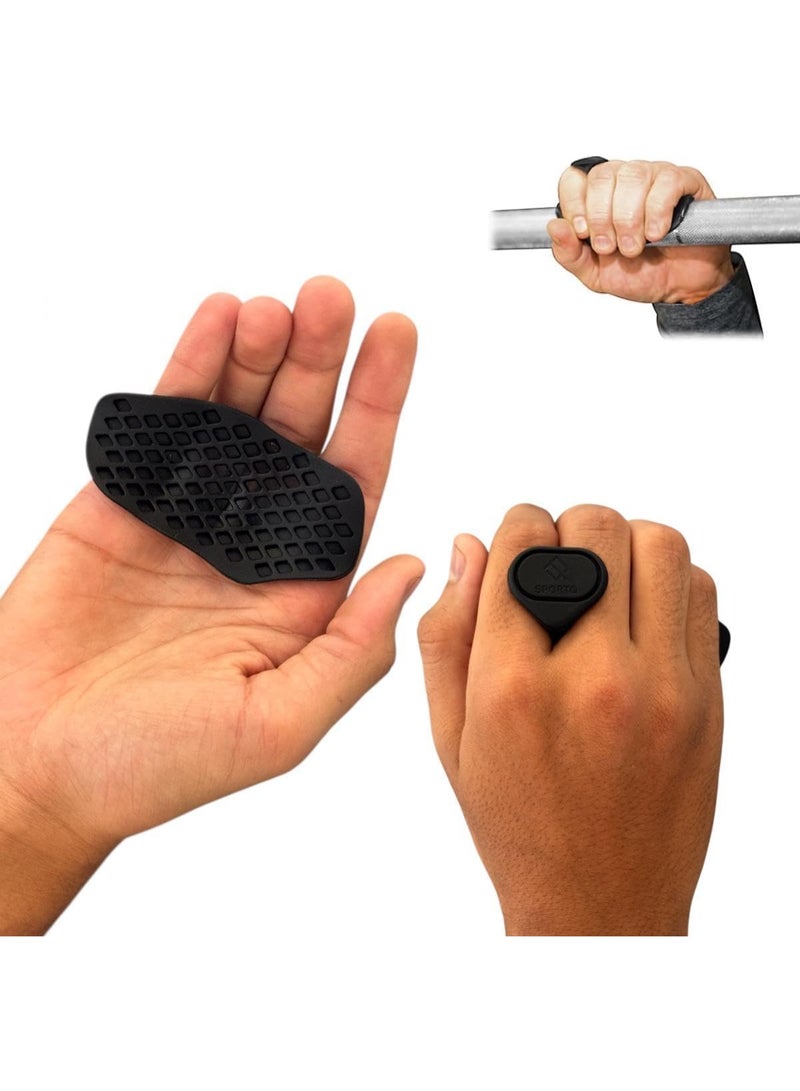 SportQ Weight Lifting Gloves for Men & Women - Anti-Slip Silicone Grips to Protect Hand from Blisters & Blisters – Comfortable & Lightweight Weightlifting Grippad for Gym Use - Image 1