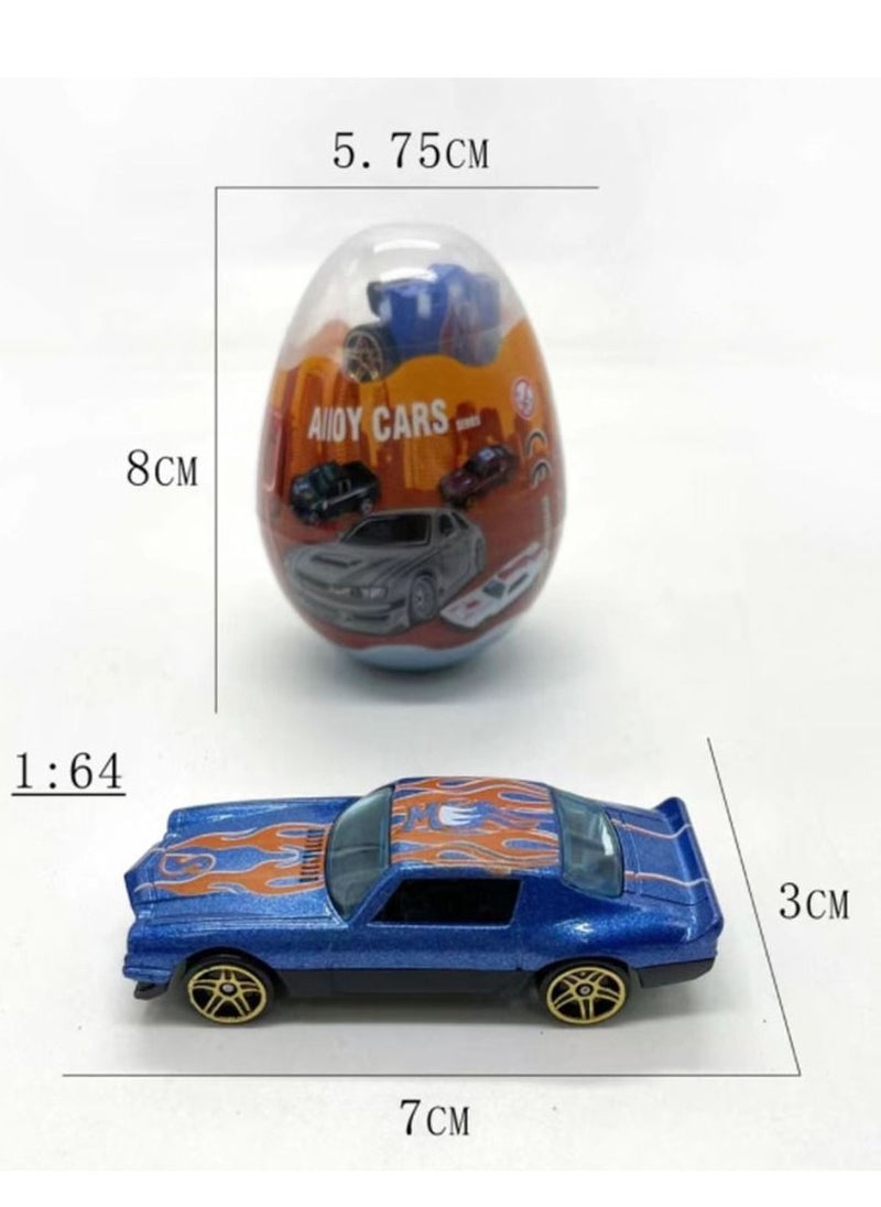 Super Power 12 Packs Prefilled Eggs With Multiple Style Cars For Kids Adults Boys Party Games Classroom Events  - Image 2