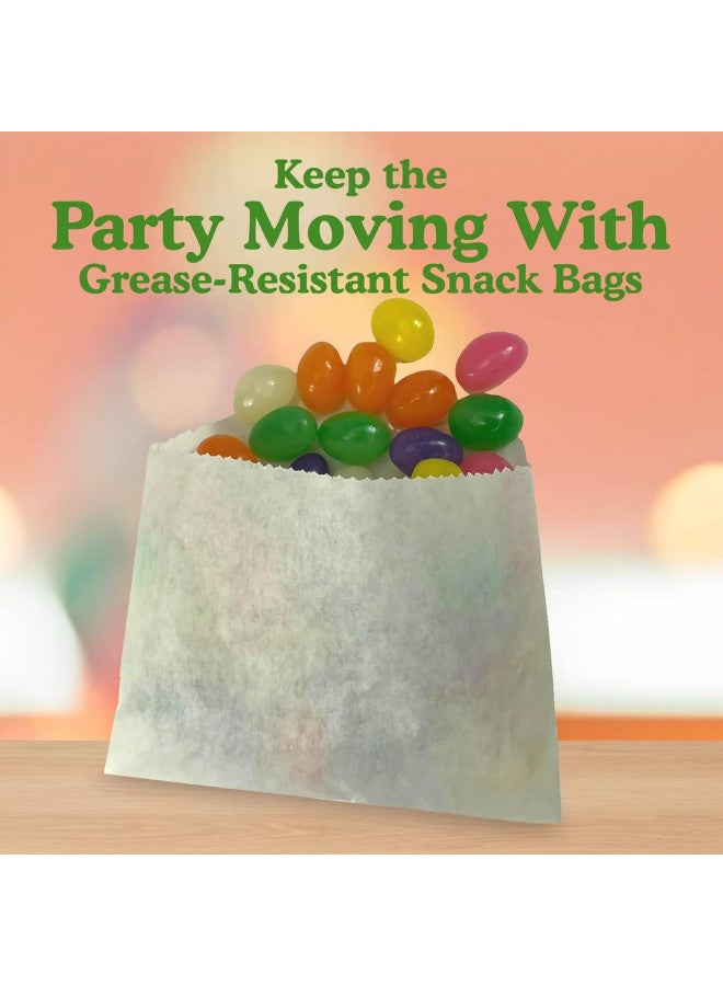 Regency Wraps Regency Wraps Grease Resistant Snack Bags, Serving Bag for French Fries, Onion Rings, and More, Perfect for Outdoor Entertaining, Keeps hands Grease-Free, Pack of 100 - Image 5