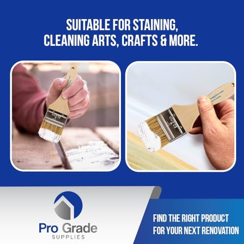 Pro-Grade Pro Grade - Chip Paint Brushes - 36-Pack - 2 Inch Chip Brush for Paints, Stains, Varnishes, Glues, & Gesso - Image 3
