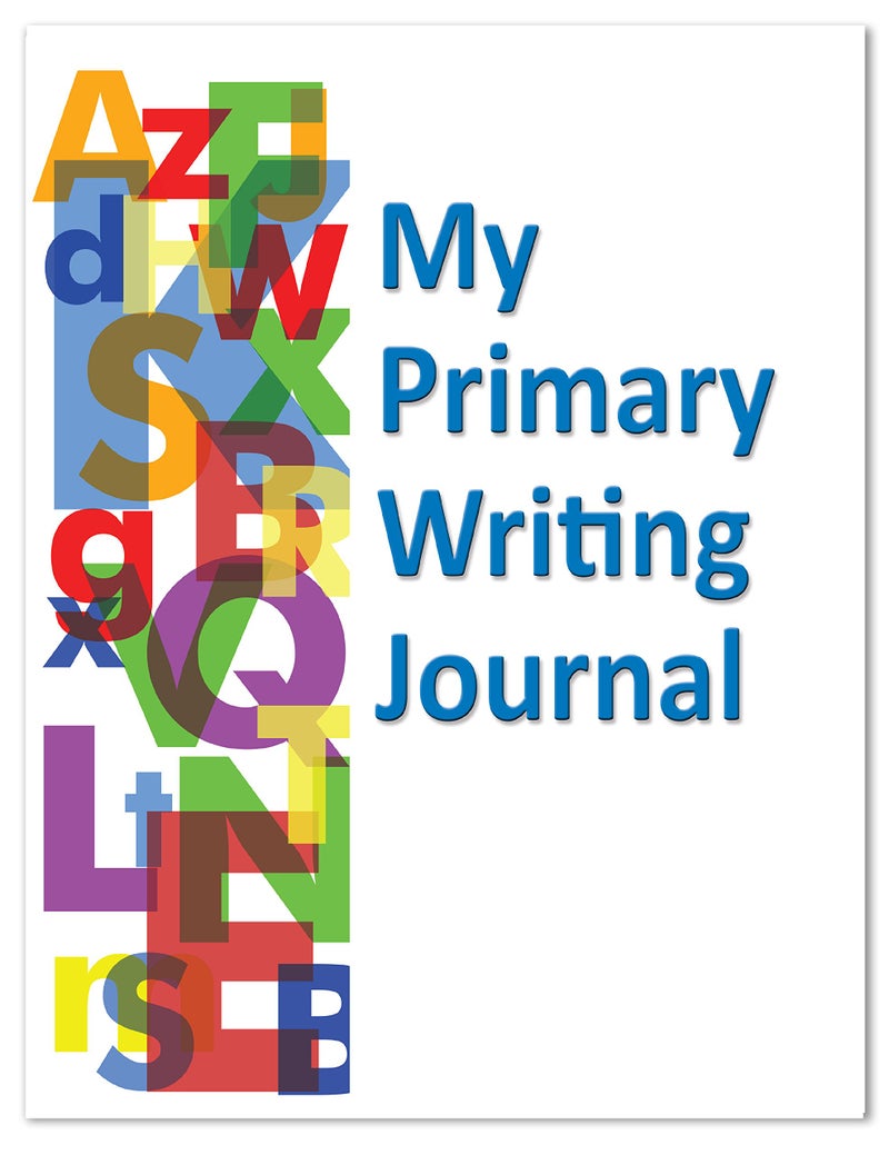 BookFactory Elementary School My Primary Writing Journal/Classroom Writing Journal - 10 Pack (8.5'' x 11'' - 32 Pages) Saddle Stitched (Made in USA)