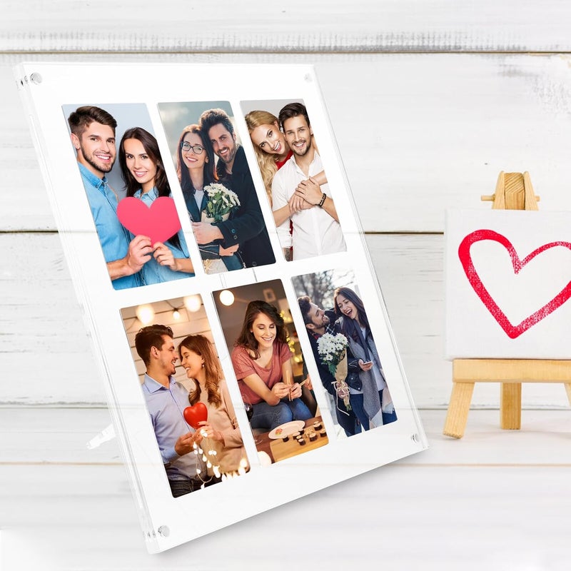 All-round unified build FRCOLOR Desktop 6-grid Acrylic Photo Frame 3-inch Picture Holder 22x22cm Tabletop Display for Home and Office Local licensed courier Polished safe edge High precision lightweight material Local & cross border ship compatible Varied available picks Precision polished solid material Assorted natural tone picks Simple multi-color universal build Moisture proof Wide range expanded design Reinforced edge Individual & group usable All-round unified build Flexible usage build Wide use compliant quality Multi-demand satisfied design Seasonal & permanent compatible Surface safe All climate suitability Hardness boosted processed substance Trendy budget practical design Longevity upgraded craftsmanship Non sticky surface Quick use-switch compatible build - Image 4