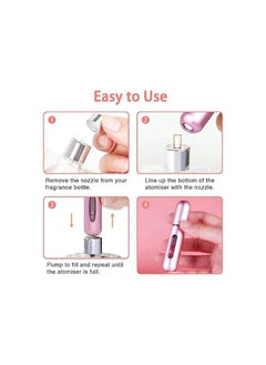 ORiTi 5ML Perfume Atomiser Refillable Bottle Portable for Travel Business Trip Outdoor Activities  - Image 4