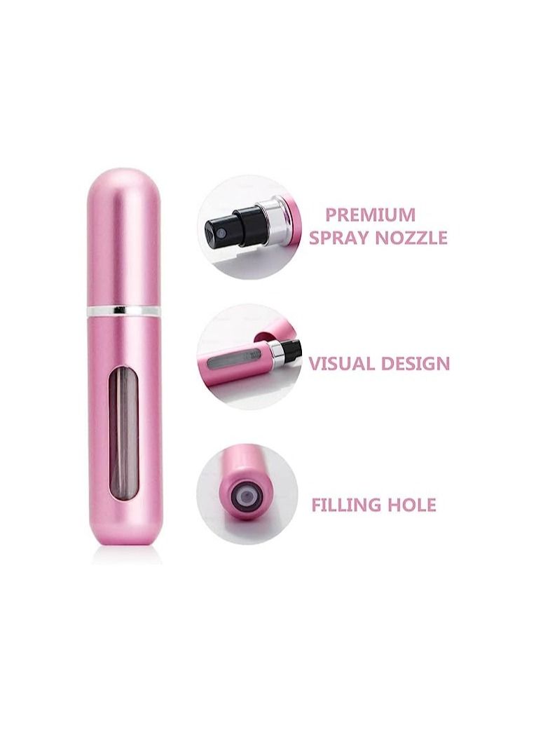 ORiTi زجاجة عطر 5 مل قابلة لإعادة التعبئة، محمولة للسفر ورحلات العمل والأنشطة الخارجية - Image 2