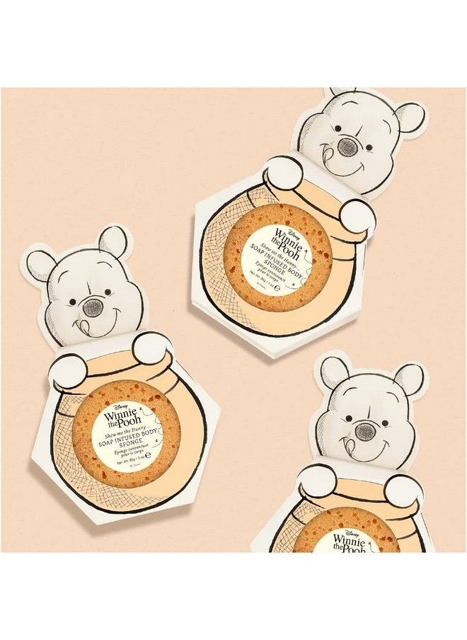 Mad Beauty Disney Winnie The Pooh SoapInfused Foaming Body Sponge Gorgeous Wild Flower Scent 3 oz Up to 14 Uses Body Care Healthy Glowing Skin Relax & Unwind Great Gift  - Image 5