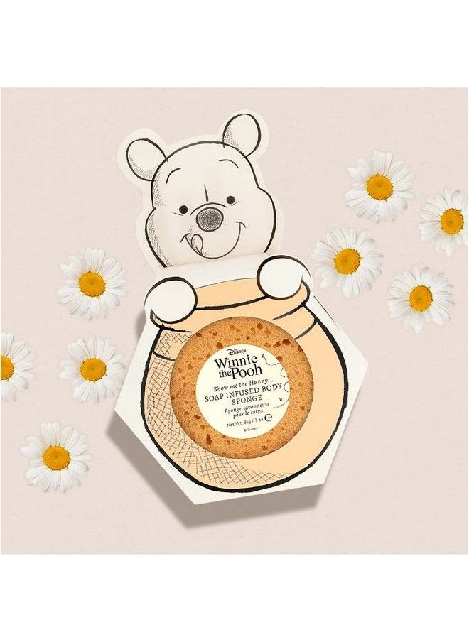 Mad Beauty Disney Winnie The Pooh SoapInfused Foaming Body Sponge Gorgeous Wild Flower Scent 3 oz Up to 14 Uses Body Care Healthy Glowing Skin Relax & Unwind Great Gift  - Image 4