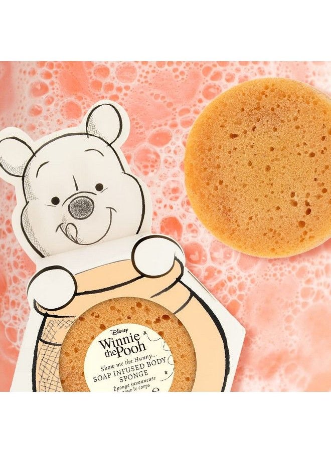 Mad Beauty Disney Winnie The Pooh SoapInfused Foaming Body Sponge Gorgeous Wild Flower Scent 3 oz Up to 14 Uses Body Care Healthy Glowing Skin Relax & Unwind Great Gift  - Image 3