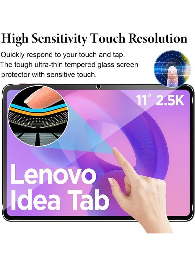 Tersely [2 Pack] Screen protector for Lenovo Idea Tab Tablet 11inch 2025, Tempered Glass Screen Protector for Tablet Lenovo Idea Tab tablet 2025, Anti-Scratch - Image 5