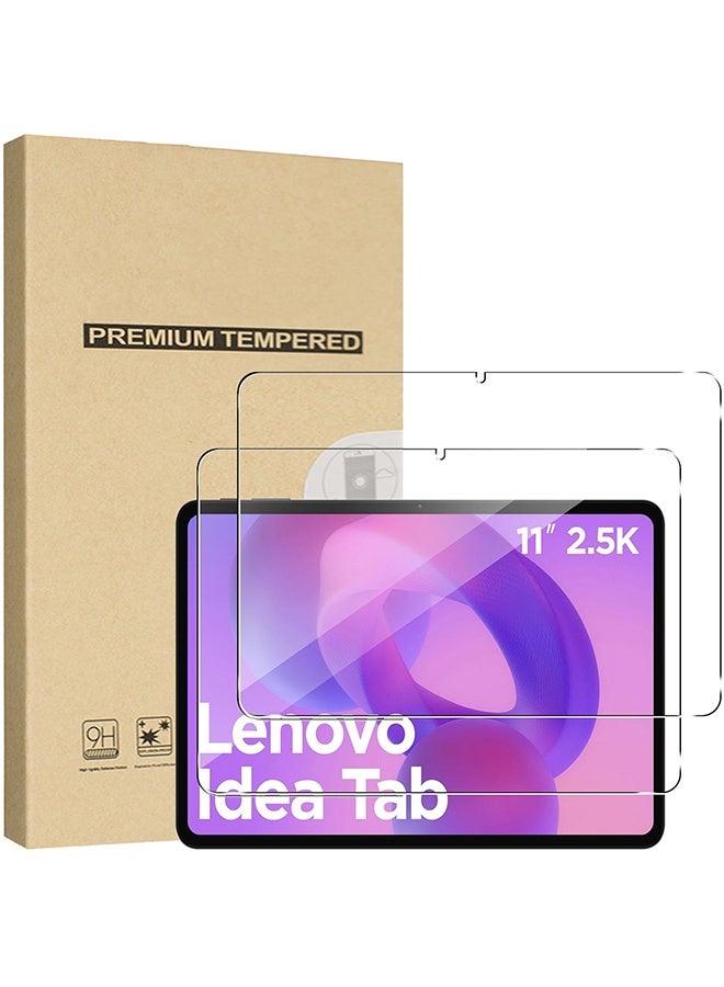 Tersely [2 Pack] Screen protector for Lenovo Idea Tab Tablet 11inch 2025, Tempered Glass Screen Protector for Tablet Lenovo Idea Tab tablet 2025, Anti-Scratch - Image 1