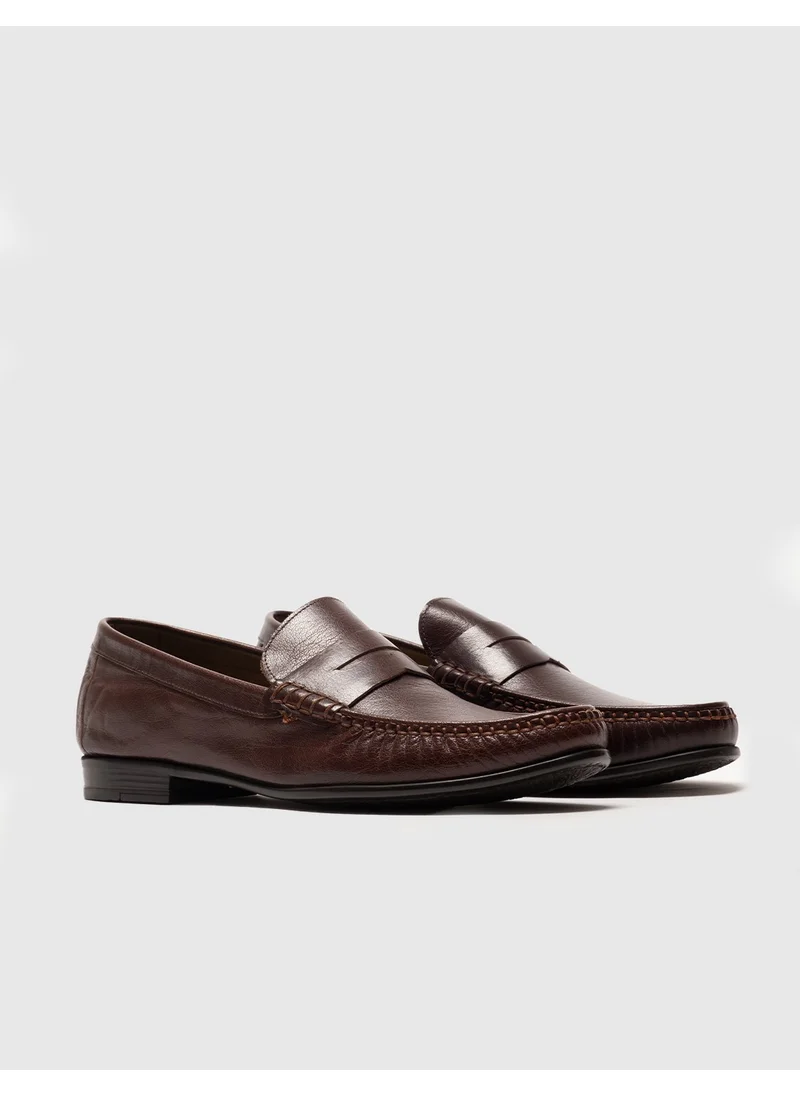 كاباني Men's Classic Shoes 442M1176 Brown