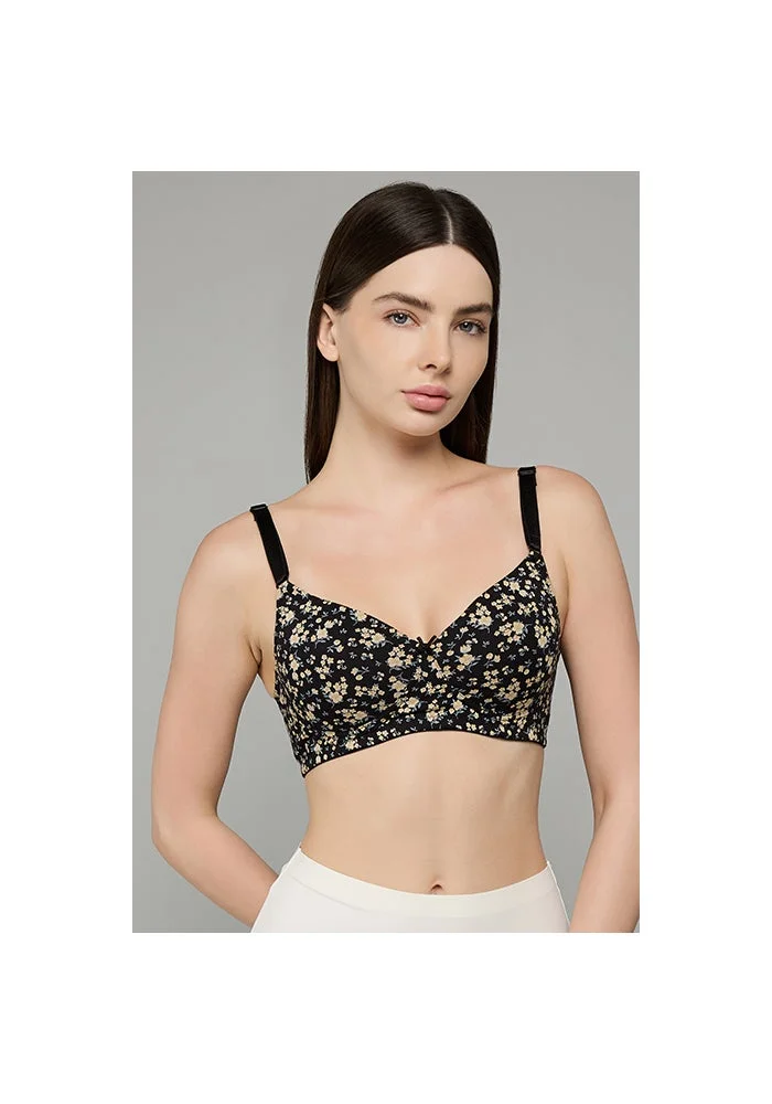 R&b  2 Pack Printed Wireless Bras for Women | Best Price UAE