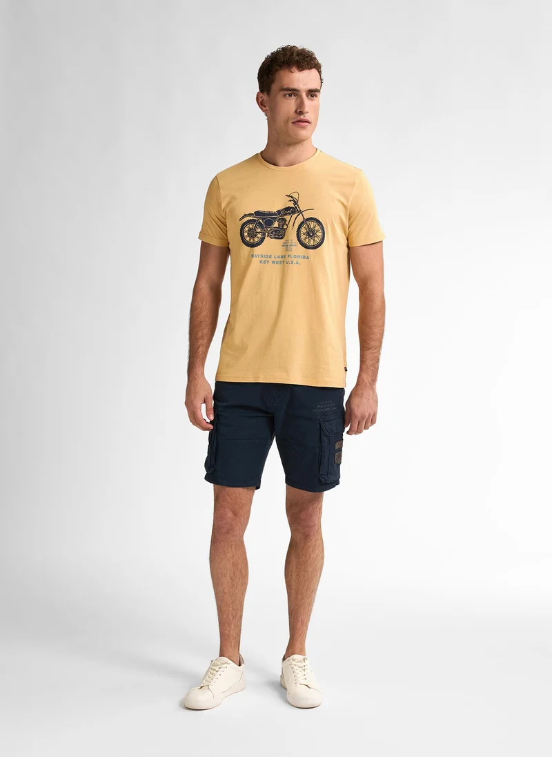 Petrol Industries Men T-Shirt SS Photo Print