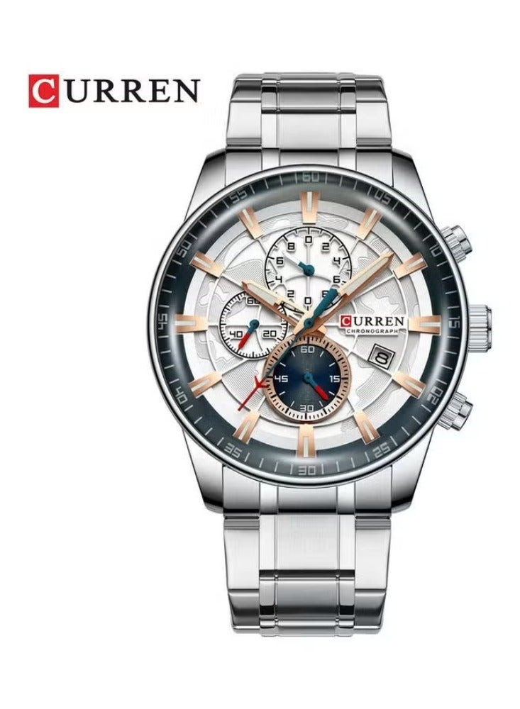 كارين ساعة يد كرونوغراف معدنية - Image 1