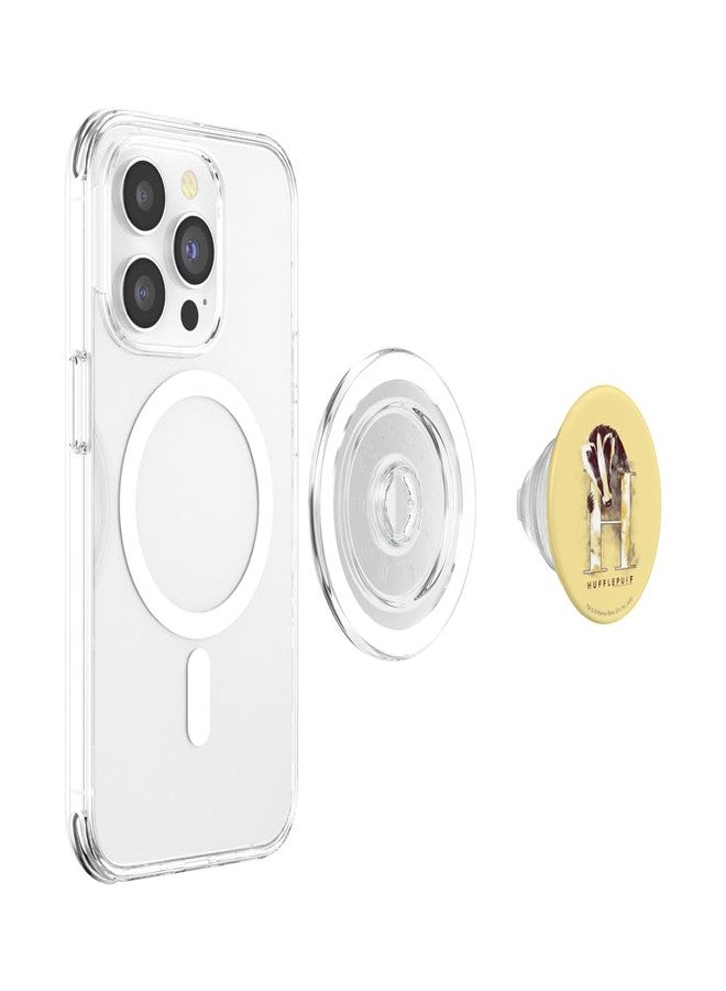 Harry Potter Hufflepuff Watercolor PopSockets PopGrip for MagSafe - Image 3