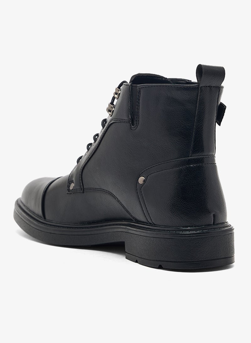 Robert Wood Ankle Boots - Image 3