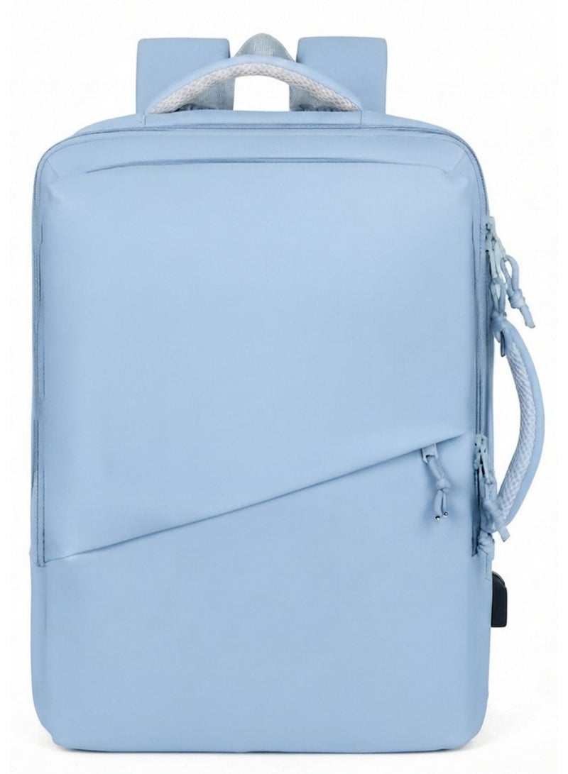 Travel Backpack with 18 -inch Laptop and Shoes Compartment, Waterproof Large Capacity Daypack with USB Charging Port, Carry On Weekender Bag with Wet and Dry Separation, Suitable for Daily Commute, Overnight Flight and Short Trips - Image 1