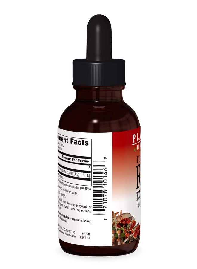 Planetary Herbals Full Spectrum Reishi Extract Supplement, 2 Fluid Ounce - Image 2