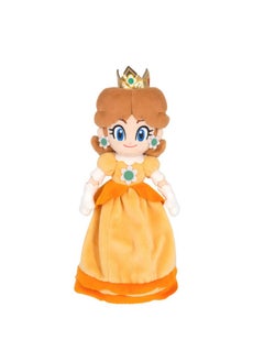 Sanei Super Mario All Star Collection 9.5" Daisy Plush, Small  - Image 2