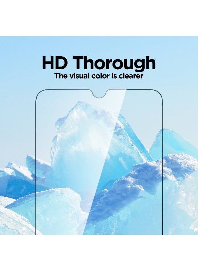 بينكو واقي شاشة زجاجي مقوى ممتاز لهاتف **Benco V92s بدون كاميرا** – شفافية عالية، مقاوم للخدش، مضاد لبصمات الأصابع - Image 3