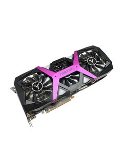 RX6800-16G D6 PB Gaming Graphics Card with 16G/256bit/GDDR6 Memory 3 Large Size Fans Metal Backplate Breathing Light