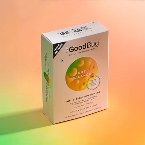 The Good Bug New & Improved Overall Digestive Health Gut Balance Probiotics Supplements- 3Bn Cfu Of Clinically Proven Strains | Aids Digestion, Enhances Nutrient Absorption & Metabolism |90 Days Pack - Image 2