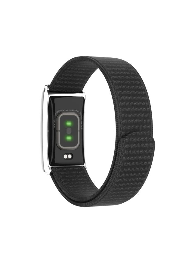 بورودو سوار Track Fit الذكي المقاوم للماء بمعيار IP68، وبطارية تدوم 30 يومًا، وميزة قياس معدل ضربات القلب ونسبة الأكسجين في الدم، و128 وضعًا رياضيًا، وميزة مراقبة الإجهاد والطقس - فضي - Image 5