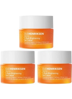 Ole Henriksen Ole Henriksen [SET OF 3] C-Rush Gel Creme Facial Moisturizer 15ml 0.5 fluid ounce Travel Size UNBOXED  - Image 1