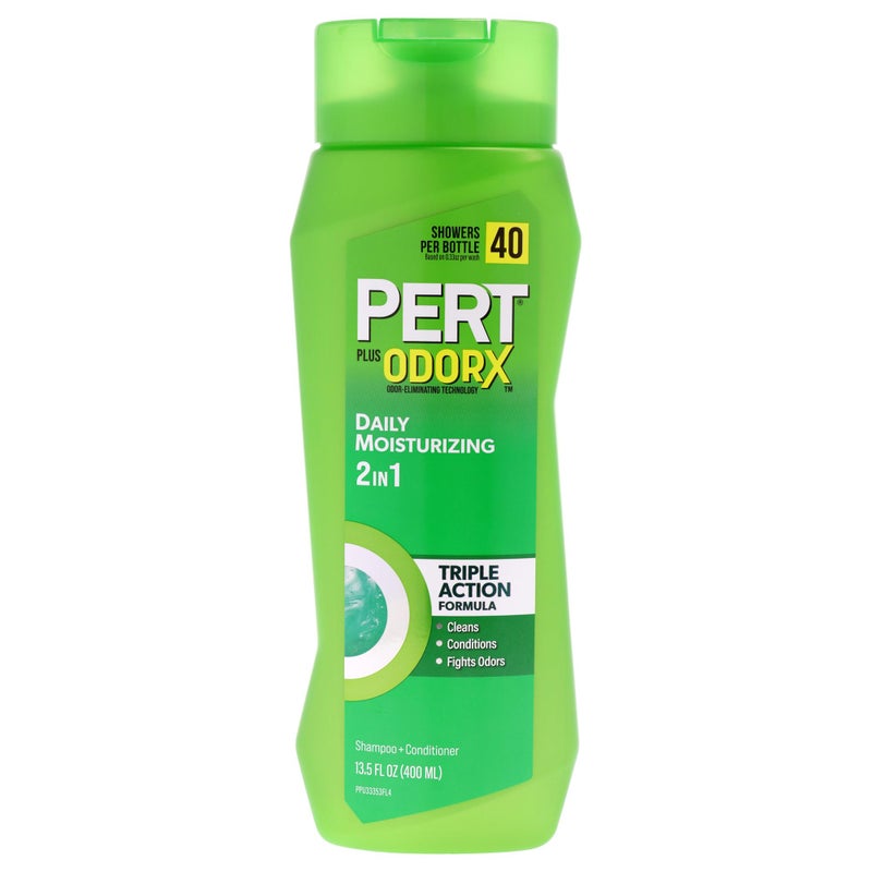 Pert Plus 2-in-1 Shampoo Plus Conditioner, Normal Hair 13.50 oz - Image 1