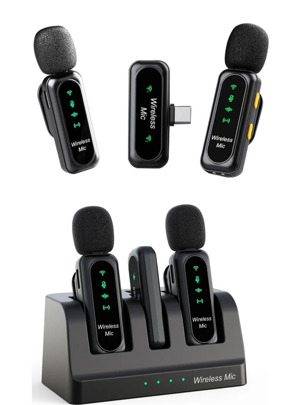 mocom Mocom Professional Portable Wireless Lavalier Microphone 15 M Z9258D17AE7D1B44E0BFDZ