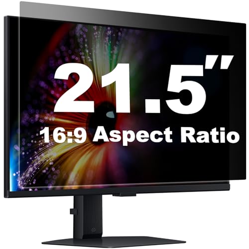 Twugs [1 Pack] Twugs Computer Privacy Screen 21.5 Inch, Privacy Screen for Computer Monitor, Anti-Glare & Anti-Blue Light Privacy Filter for Computer Display - Image 1