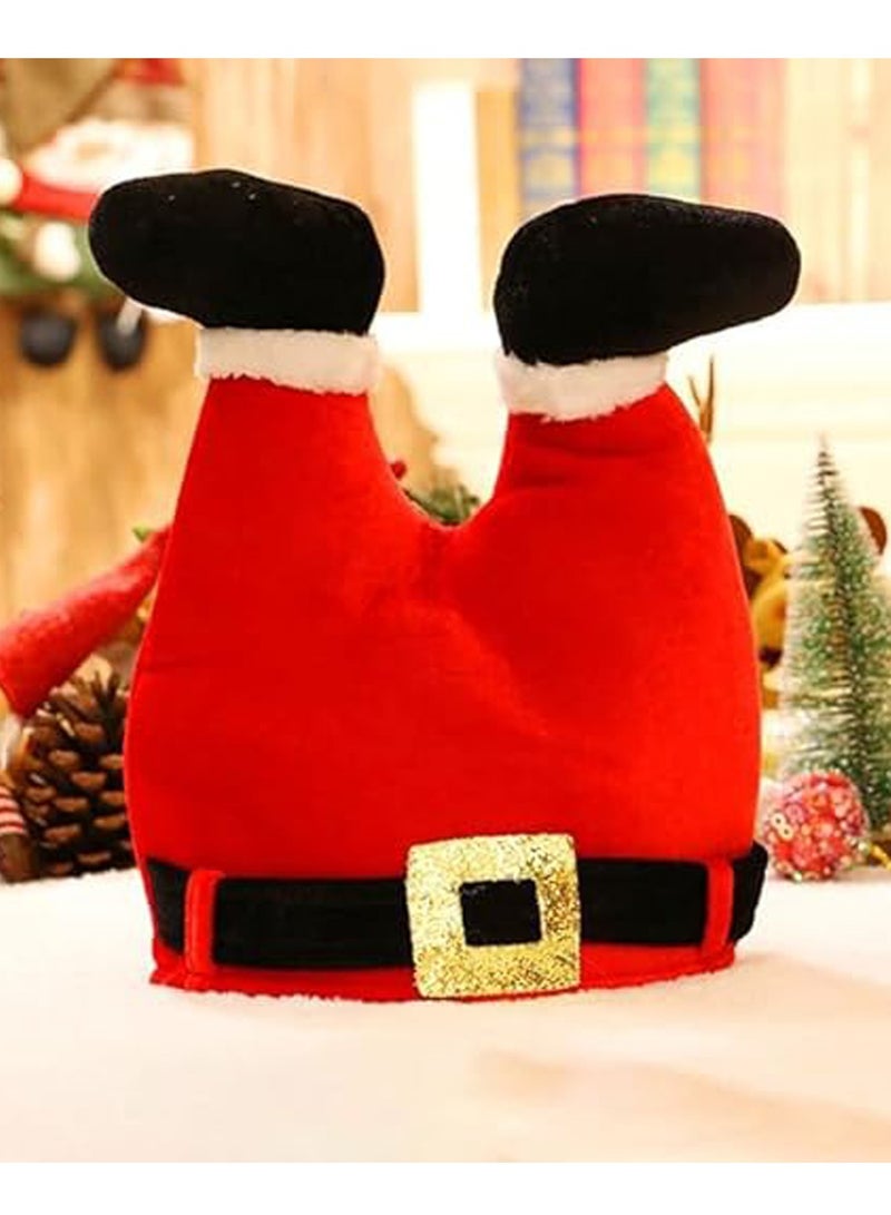 Brain Giggles Brain Giggles Novelty Leg Hats Festive Fancy Hat Clown Pants for Kids Adult Cap for Party Dress Up - Image 4