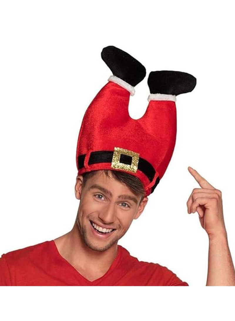 Brain Giggles Brain Giggles Novelty Leg Hats Festive Fancy Hat Clown Pants for Kids Adult Cap for Party Dress Up - Image 5