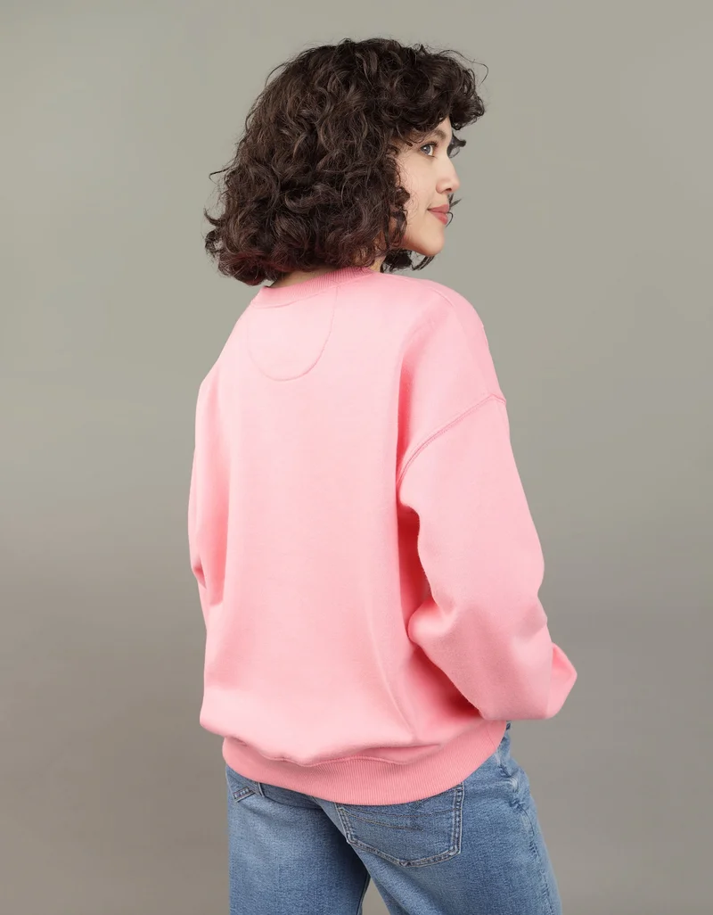 امريكان ايجل Graphic Crew Neck Sweatshirt