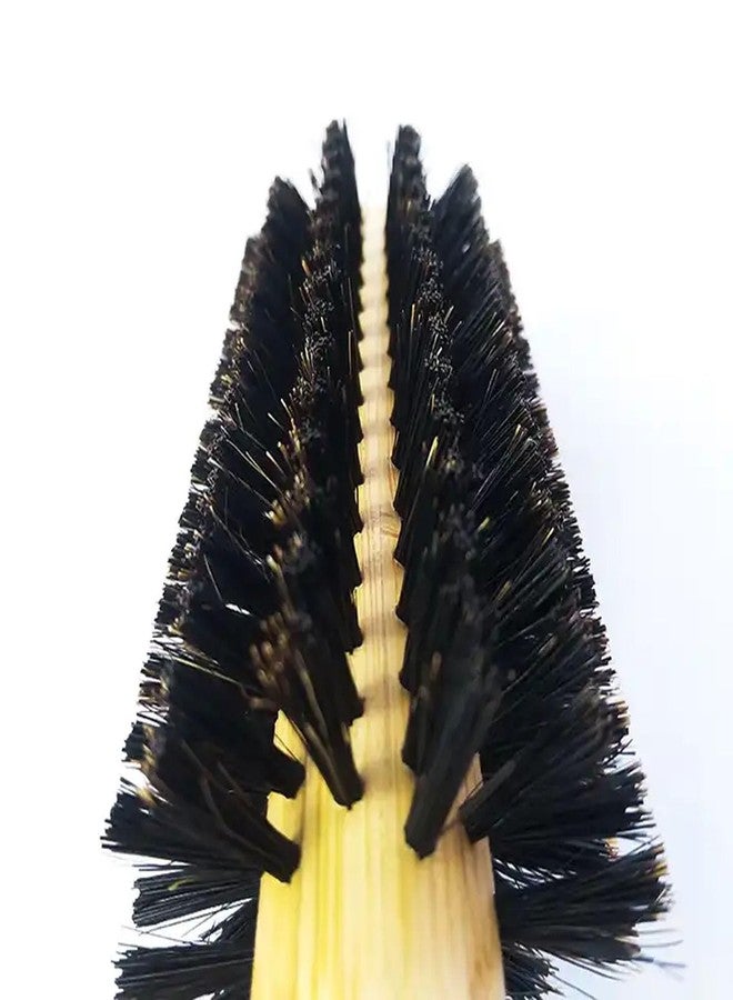 BlackLaoban Wooden Round Hair Brush For Blow Drying, Styling, Curling, Straighten with Soft Nylon Bristles for Short or Medium Curly Hairs for Women & Men (Wooden) - Image 4