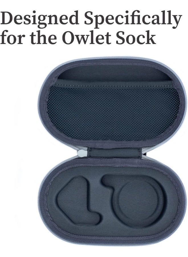 Owlet Dream Sock Travel Case - Cord Organizer and Case for Dream Sock Foot Baby Monitor - Protects Your Smart Baby Monitor When On-The-Go - Image 3