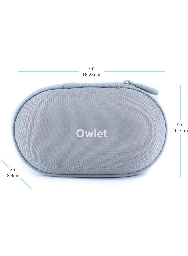 Owlet Dream Sock Travel Case - Cord Organizer and Case for Dream Sock Foot Baby Monitor - Protects Your Smart Baby Monitor When On-The-Go - Image 4