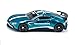 Siku 1577 Aston Martin Vantage GT4 Toy Car MetalPlastic Blue Metallic Paint Huge Rear Wing Sport Tyres Detailed Design - Image 3