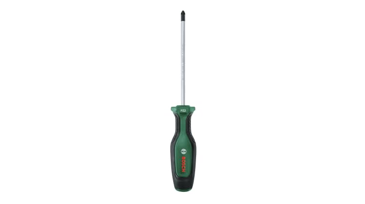 BOSCH Screwdriver PZ2 x 125mm | Extended Reach | Durable | Comfortable Grip | Magnetic PZ2 Tip, 1 pc, Green - Image 1