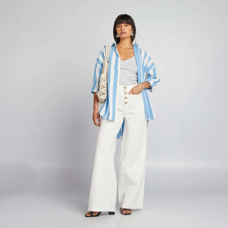 Kiabi Spaghetti Strap Top Grey