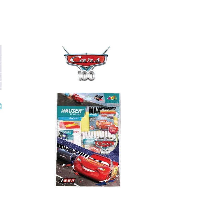 HAUSER ARTZ Cars KIT | Assemble Creativity with Ease | All-in-One Stationery Solution | Ideal for Gifting (Pack of 1) - Image 3