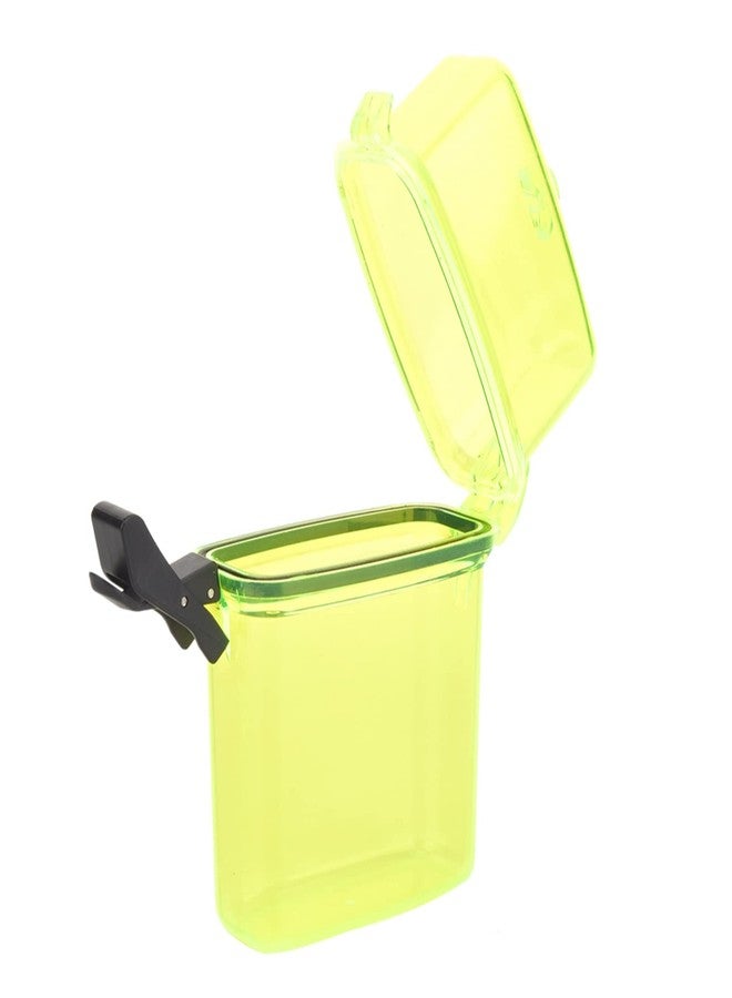Tbest Diving Dry Boxes,Floating Dry Box,Boat Dry Bags, Phone Pouch,Plastic Transparent Underwater Kayak Sealing Box with Rope Hook for Surfing Canoe Kayak(Transparent Yellow) - Image 1