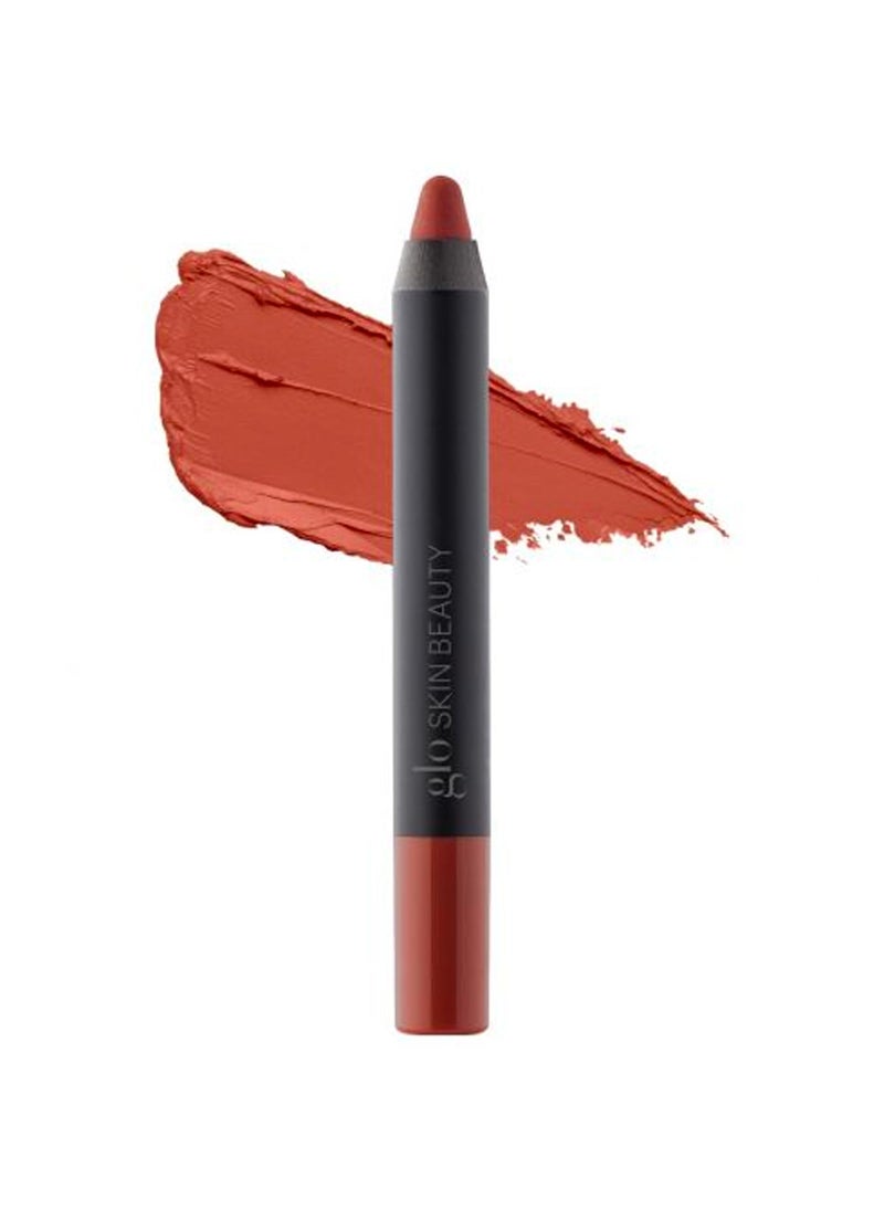 Glo Skin Beauty Glo Skin Beauty Suede Matte Lip Crayon (Bonjour) - Longwearing Formula Stays On All Day, With Conditioning Shea Butter + Mango Seed Oil for a Velvety Smooth Finish 
