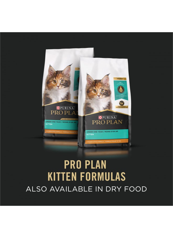 Purina Pro Plan High Protein Wet Kitten Food Variety Pack, DEVELOPMENT Kitten Favorites - (24) 3 oz. Cans