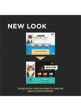 Purina Pro Plan High Protein Wet Kitten Food Variety Pack, DEVELOPMENT Kitten Favorites - (24) 3 oz. Cans - pzsku/Z9259B7C88A955FD00A2BZ/45/_/1731078112/5e0027ea-957b-4883-8f12-17aaa7cb2c84