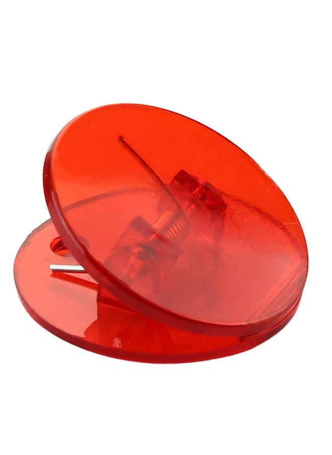 Thoraya Food Freshness Clip Plastic Round Chip Clip Multipurpose Snack Bag Sealing Clamp for Home Kitchen Red  - Image 1