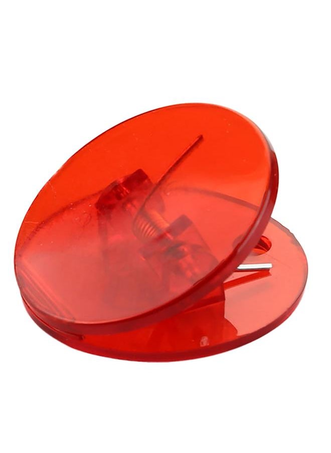 Thoraya Food Freshness Clip Plastic Round Chip Clip Multipurpose Snack Bag Sealing Clamp for Home Kitchen Red  - Image 4