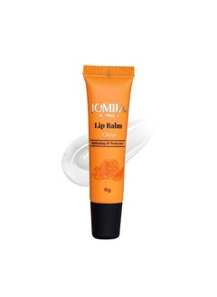 JOMILA Jomila Lip Balm Chapstick for Dry and Chapped Lips UltraSmooth LongLasting and Hydrating Restore Natural Moisture Balance for Plump FullerLooking Lips Flavour  Citrus 15g 