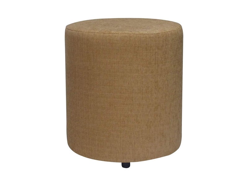 Generic NAMAN Arts Round Pouf Ottoman Hand Knitted Cotton Poufs Foam Cushioned Round Pink Pouffe (Beige) - Image 4